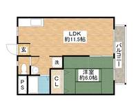 辻井マンションの間取り