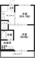 物件の間取り画像