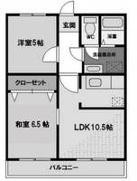 浅井ハイツの間取り