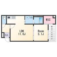 フジパレス秋月川田 の間取り