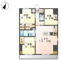 物件の間取り画像