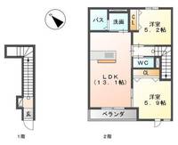 物件の間取り画像