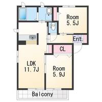 物件の間取り画像