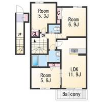 物件の間取り画像