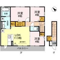 物件の間取り画像