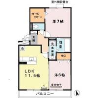 物件の間取り画像