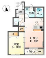 物件の間取り画像