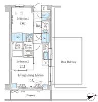 物件の間取り画像