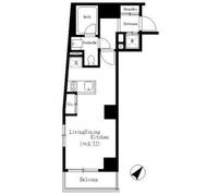カーサスプレンディッド西麻布の間取り