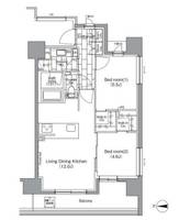 物件の間取り画像