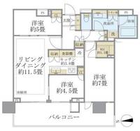 物件の間取り画像