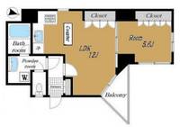 パレ・ソレイユ東日本橋の間取り