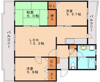 物件の間取り画像