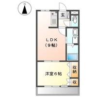 福岡県糸島市南風台8丁目(アパート)の賃貸物件202の間取り