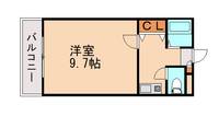 福岡県福岡市東区多の津5丁目(マンション)の賃貸物件305の間取り