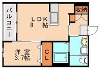 仮)robothome唐原202の間取り