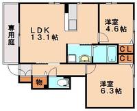 物件の間取り画像