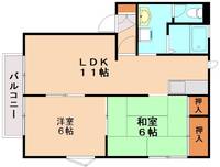 メゾン誠美B102の間取り