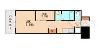 福岡県春日市原町1丁目(マンション)の賃貸物件203の間取り