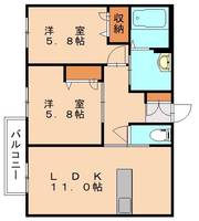 物件の間取り画像