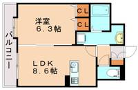 物件の間取り画像