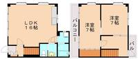 物件の間取り画像