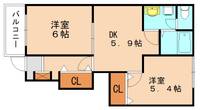 物件の間取り画像