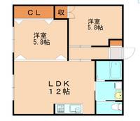 物件の間取り画像