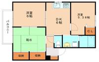 物件の間取り画像