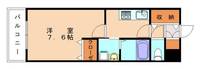 福岡県宗像市朝町(マンション)の賃貸物件206の間取り