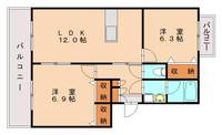 物件の間取り画像