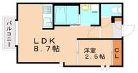 物件の間取り画像
