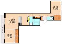 物件の間取り画像