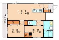 物件の間取り画像
