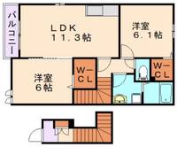 物件の間取り画像