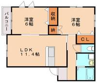 物件の間取り画像
