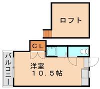 レガーロ黒崎Ⅰの間取り