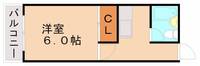 福岡県北九州市八幡西区折尾4丁目(アパート)の賃貸物件108の間取り
