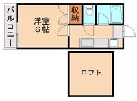 福岡県北九州市八幡西区藤原4丁目(アパート)の賃貸物件108の間取り