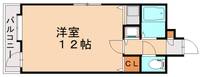 福岡県北九州市八幡西区光貞台1丁目(マンション)の賃貸物件407の間取り