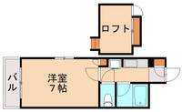 福岡県北九州市八幡西区医生ケ丘(マンション)の賃貸物件308の間取り
