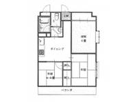 福岡県北九州市八幡西区本城東1丁目(マンション)の賃貸物件601の間取り