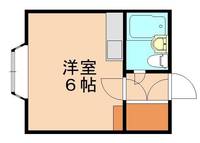 福岡県北九州市八幡西区光明1丁目(アパート)の賃貸物件A110の間取り