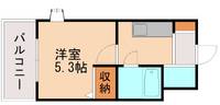福岡県北九州市八幡西区青山3丁目(マンション)の賃貸物件106の間取り