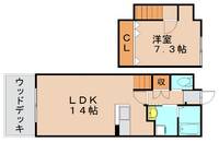 トーミヤA3の間取り