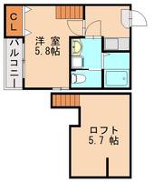 物件の間取り画像