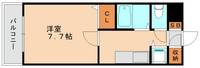 福岡県福岡市東区松香台1丁目(マンション)の賃貸物件501の間取り