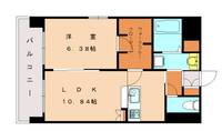 Ciel香椎の間取り