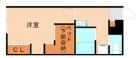 福岡県北九州市小倉北区篠崎3丁目(アパート)の賃貸物件103の間取り