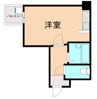 福岡県北九州市戸畑区浅生2丁目(マンション)の賃貸物件405の間取り